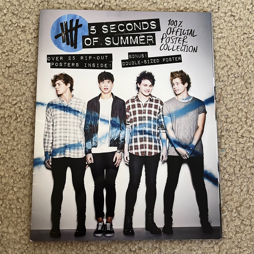 5 Seconds of Summer Poster Book